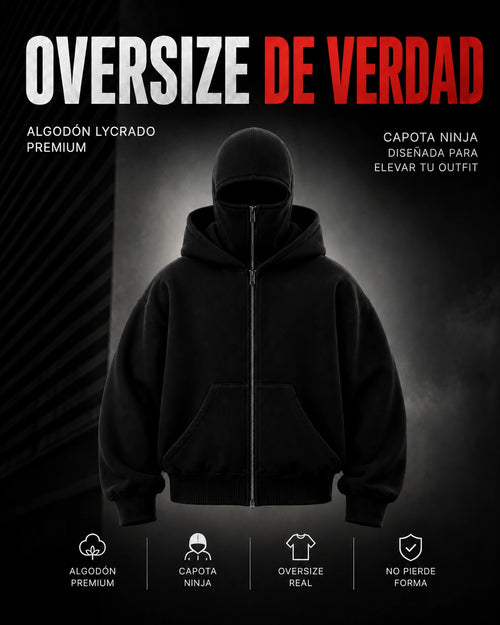 Buzo Ninja Hm — Oversize